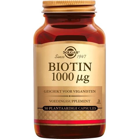Solgar Biotin 1000 mcg 50 capsules