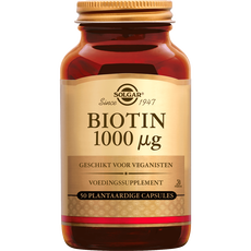Solgar Biotin 1000 mcg 50 capsules