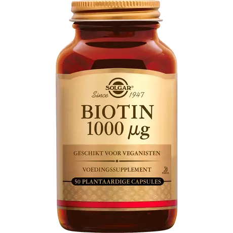 Solgar Biotin 1000 MCG Capsules 50 stuks