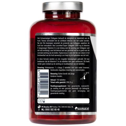 Lucovitaal Collageen Super 2000 mg Tabletten 150 stuks