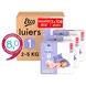 Etos Luiers Newborn Maat 1 2-5 kg Maandbox 324 Stuks