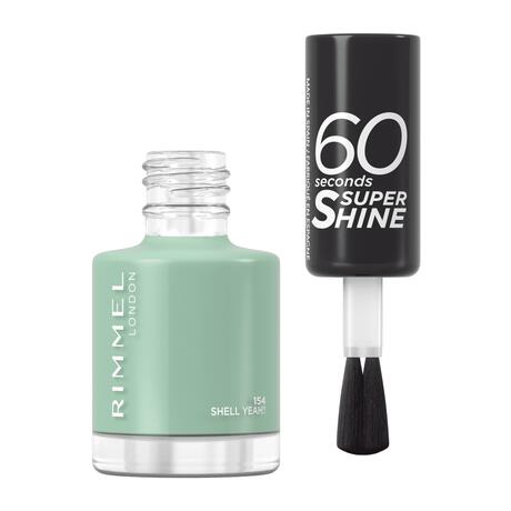 Rimmel London 60 Seconds SuperShine Nagellak 154 Shell Yeah!