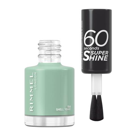 Rimmel London 60 Seconds SuperShine Nagellak 154 Shell Yeah!