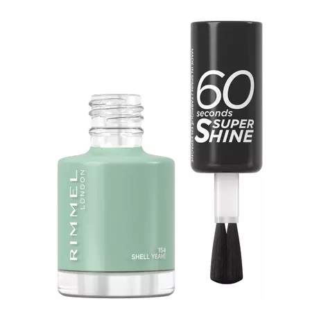 Rimmel London 60 Seconds SuperShine Nagellak 154 Shell Yeah! 8 ML