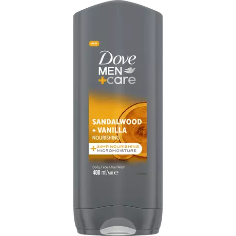 Dove Men+Care Sandalwood+Vanilla Douchegel 400 ML