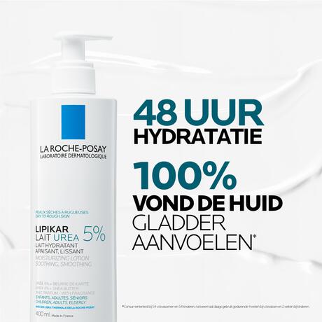La Roche-Posay Lipikar Lait Urea 5% Droge Huid 400 ML