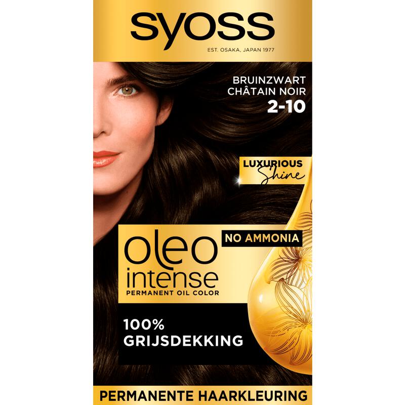 Syoss Oleo Intense 2-10 Bruinzwart/Châtain Noir 115 ML