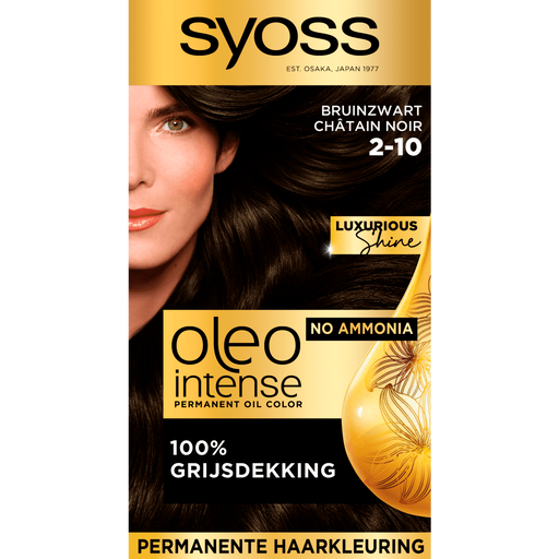 Syoss Oleo Intense 2-10 Bruinzwart/Châtain Noir 115 ML