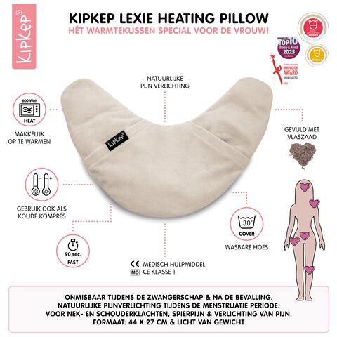 KipKep Lexie Heating Pillow Cookie