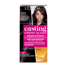 L'Oréal Paris Casting Crème Gloss Haarverf 200 Midnight Chocolate Intens Zwart