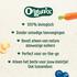 Organix Bio Luchtige Rijstwafeltjes Appel 12+ Maanden 40g