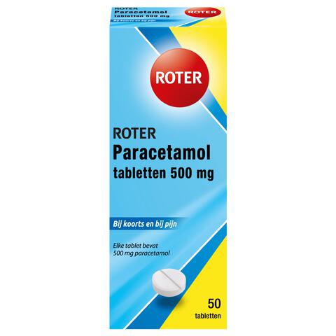 Roter Paracetamol 50 tabletten