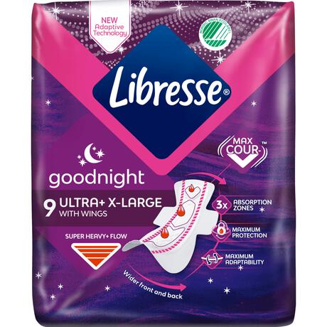 Libresse Ultra Thin Maandverband Goodnight Extra