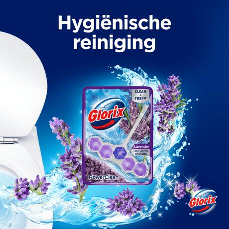 Glorix Toiletblok Powerclean Lavendel