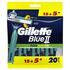 Gillette Blue2 Plus Slalom Wegwerpmesjes 20 Stuks