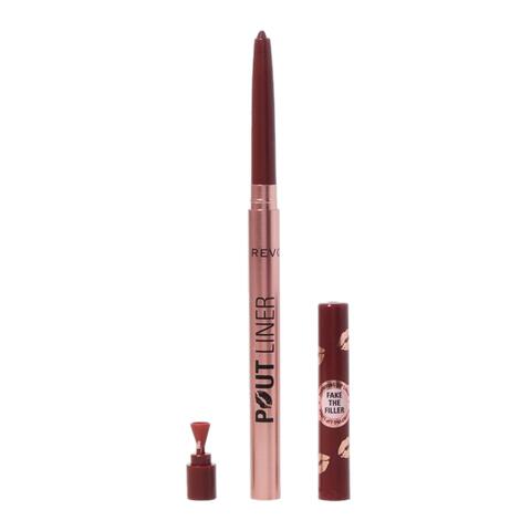 Revolution Pout Bomb Plumping Lip Liner Cookie Warm Brown