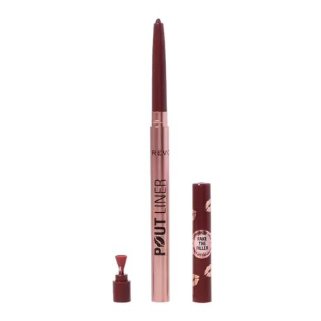 Revolution Pout Bomb Plumping Lip Liner Cookie Warm Brown