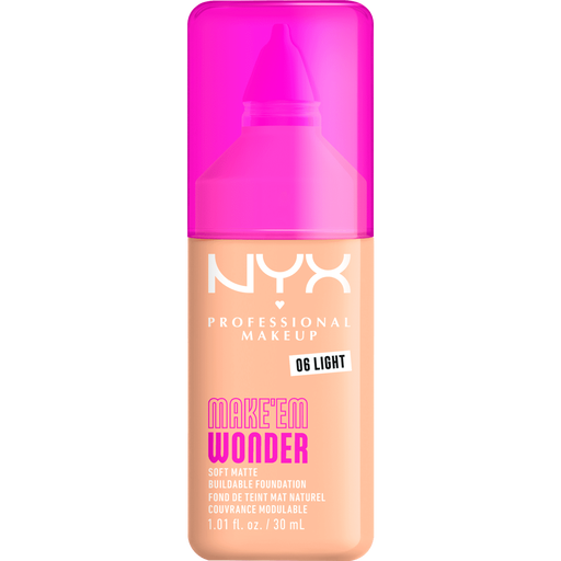 NYX Professional Makeup Make 'EM Wonder Foundation 06 Light