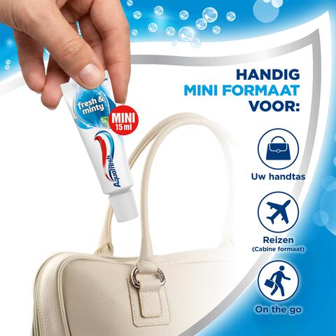 Aquafresh Fresh & Minty Mini-Tandpasta 15ml