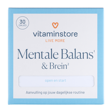 Vitaminstore dagdosering Mentale Balans 30 zakjes
