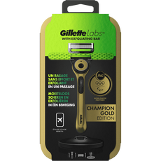 GilletteLabs Premium Gold Scheersysteem Met Reisetui En 1 Navulmesje
