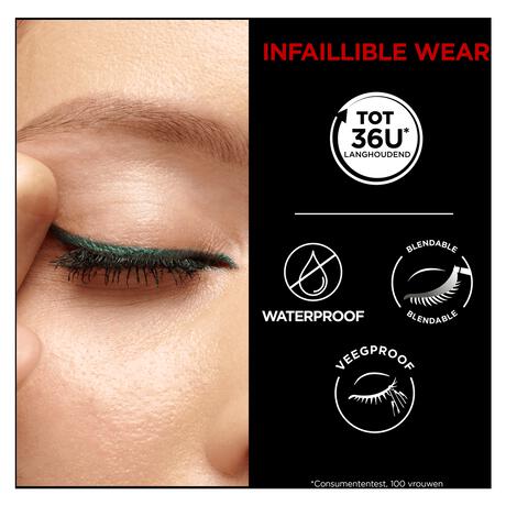 L'Oréal Paris Infaillible 36H Grip Gel Automatic Waterproof Eyeliner Grey Eyeliner 5 GR