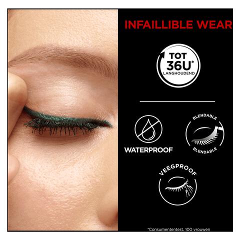 L'Oréal Paris Infaillible 36H Grip Gel Automatic Waterproof Eyeliner Grey Eyeliner 5 GR