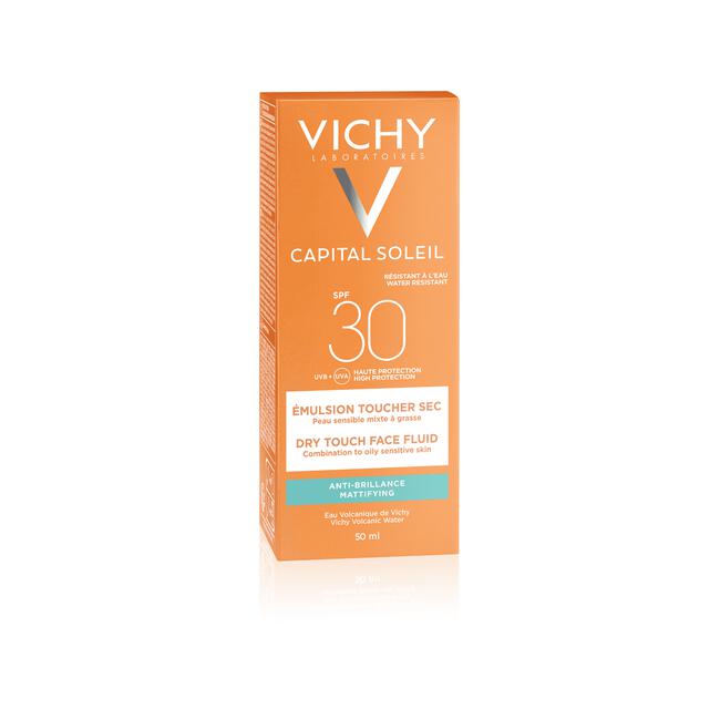 Vichy Capital Soleil Dry Touch Zonnecrème Gezicht SPF30 50 ML