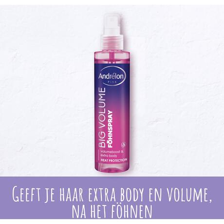 Andrélon Pink Big Volume Fohnpray 200 ML