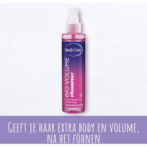 Andrélon Pink Big Volume Fohnpray 200 ML