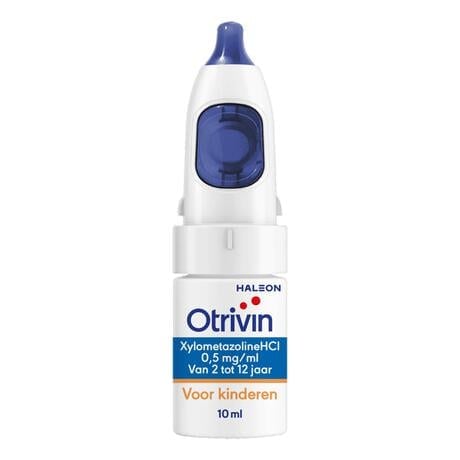Otrivin Xylometazoline HCI 0,5 mg/ml Kinder Neusspray bij een Verstopte Neus 10 ML