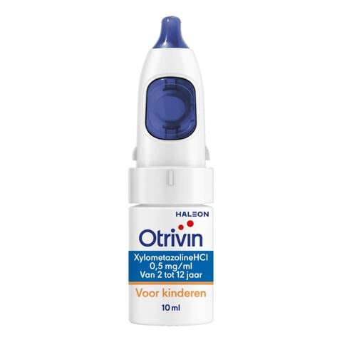 Otrivin Xylometazoline HCI 0,5 mg/ml Kinder Neusspray bij een Verstopte Neus 10 ML