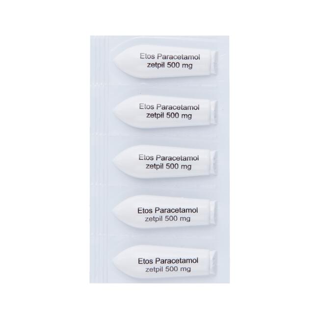 Etos Paracetamol 500 mg Zetpil