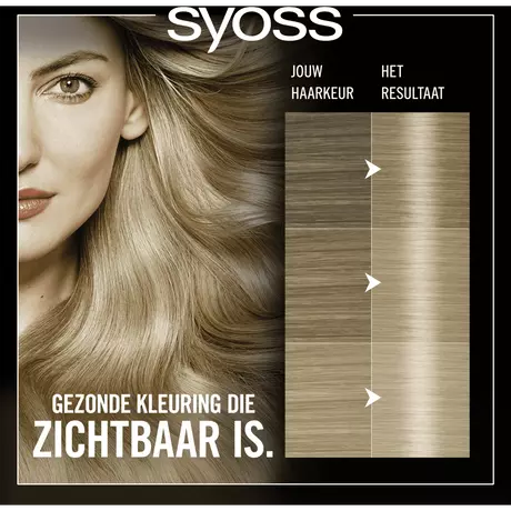 Syoss Oleo Intense Permanente Haarkleuring 8-68 Vanille Blond / Blond Vanille