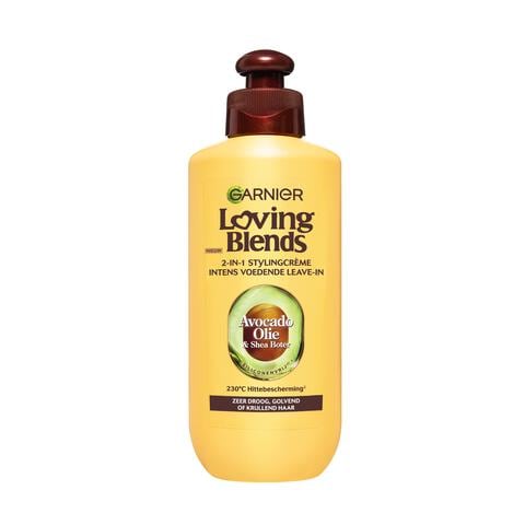 Garnier Loving Blends Avocado Olie & Karité Boter Leave-In Crème 200 ML