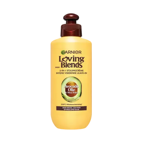 Garnier Loving Blends Avocado Olie & Karité Boter Leave-In Crème 200 ML