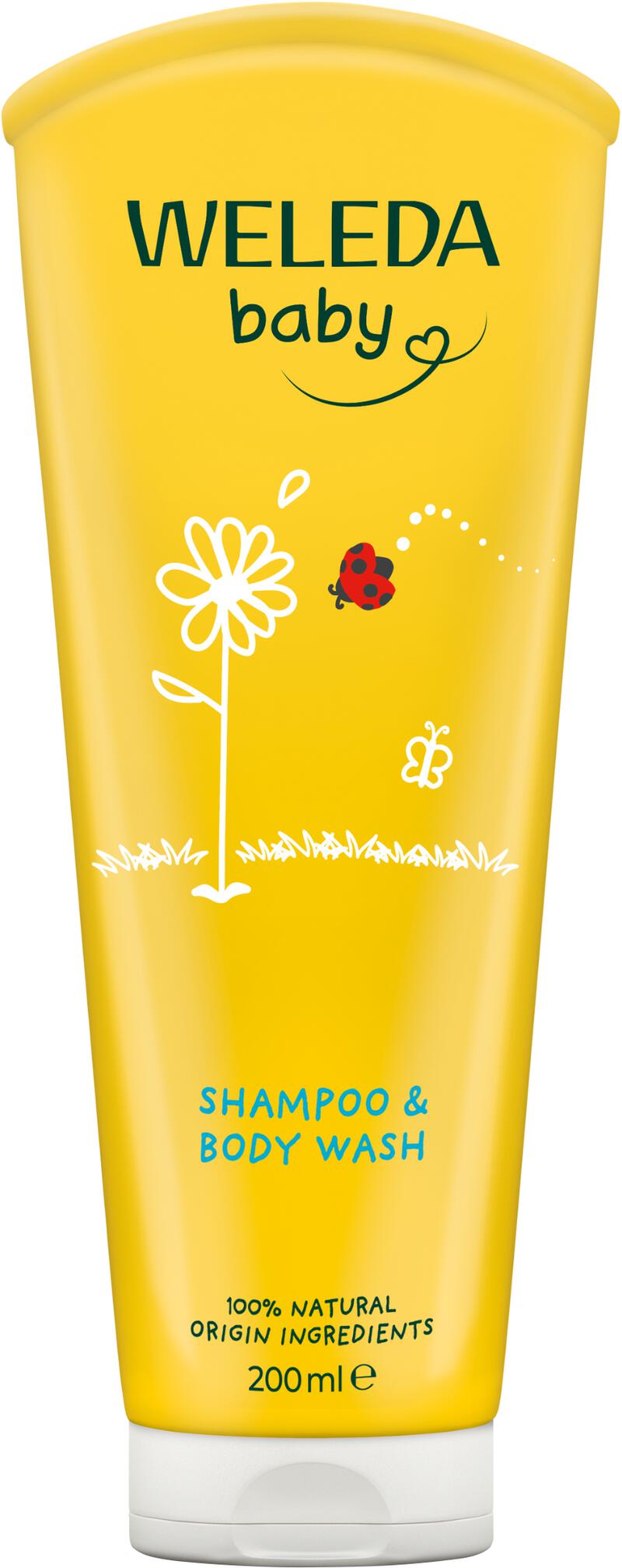 WELEDA Baby Calendula Shampoo & Douchecrème 200 ML