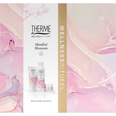 Therme Mindful Blossom Cadeauset Shower Foam Body Butter Shower Scrub