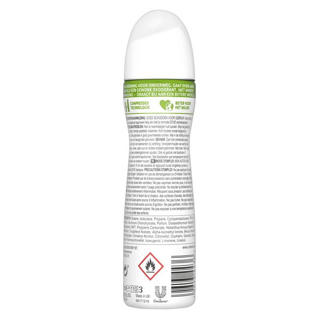 Dove Compressed Invisible Dry Anti-transpirant Deodorant Spray 75 ML