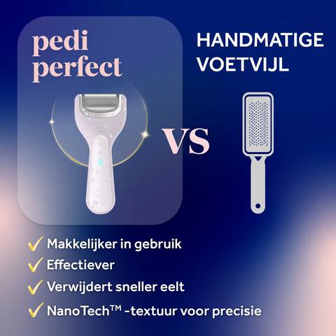 Dr.Scholl's Pedi Perfect Elektrische Voetvijl met Nano Technologie