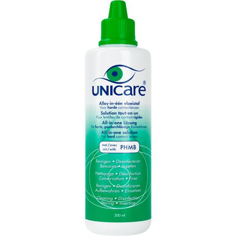 Unicare Alles-in-een Lenzenvloeistof Harde Lenzen 200 ML