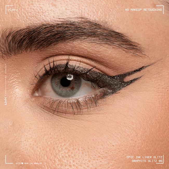 NYX Professional Makeup Epic Ink Linker Glitz 06 Graphite Glitz