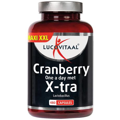 Lucovitaal Cranberry met X-tra Lactobacillus Capsules 480 stuks