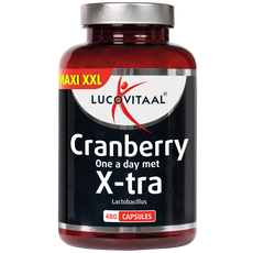 Lucovitaal Cranberry met X-tra Lactobacillus Capsules 480 stuks