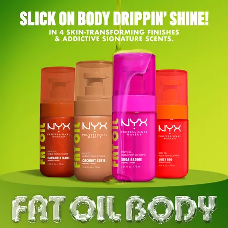 NYX Professional Makeup Fat Oil Juicy Boo Body Oil 70 ML