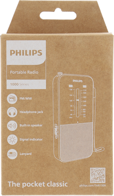 Philips Draagbare FM/AM Radio