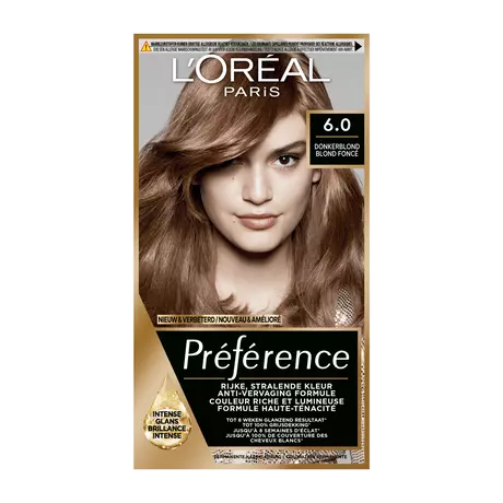 L'Oréal Paris Préférence Permanente Haarverf 6.0 Buenos Aires Donkerblond