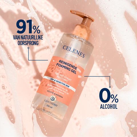 Celenes by Sweden Cloudberry Cleansing & Foaming Gel 250 ML