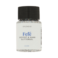 Splendid haar-bodyglitter zilver