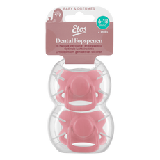 Etos Fopspenen 6-18 Maanden Roze 2 stuks